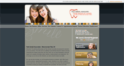 Desktop Screenshot of fallsdental.com